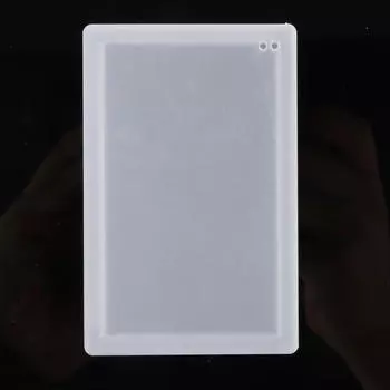 4шт DIY акриловые зыбучие песочные пластины жидкие ручное изготовление ремесло офис прочный 13cmx7.5cm