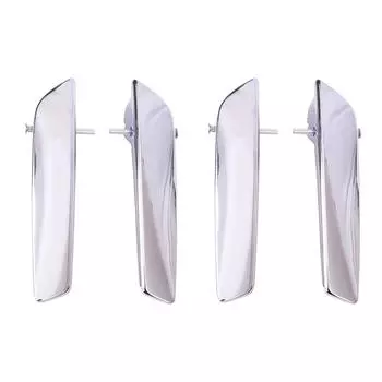 4шт хромированные внутренние дверные ручки ремонтный комплект для Chevy GMC Cadillac Escalade 07-14