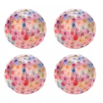 4шт. Игрушка-мяч для снятия стресса, липкие шарики-мишени, липкие настенные шарики, декомпрессионные игрушки для взрослых и детей