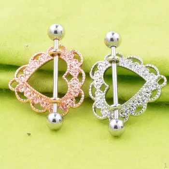 4шт Кольца из нержавеющей стали Ювелирные изделия 14G