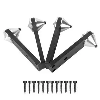 4шт комбинированный тип аудио динамик ножка сабвуфер ударопрочный шип