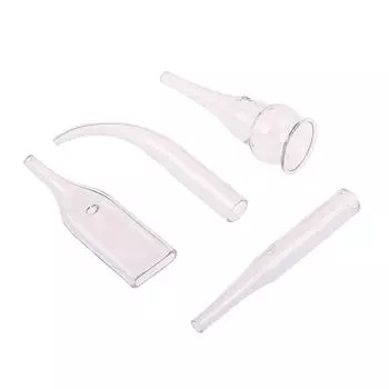 4шт/комплект стеклянные трубки для удаления черных точек очиститель пор лица вакуумный экстрактор трубка