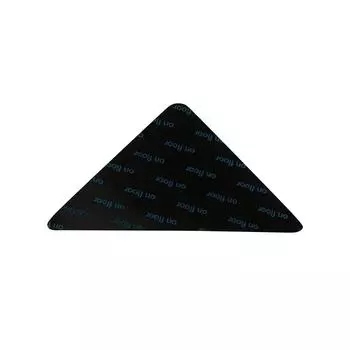 4шт ковровая лента, двухсторонние ковровые накладки для деревянных полов, ковровая лента для ковров, скользящие захваты для ковров, держите углы квадратов вашего ковра на месте One Size