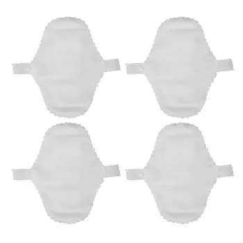 4шт моющиеся менструальные прокладки герметичные дышащие сильно впитывающие хлопковые многоразовые гигиенические прокладки
