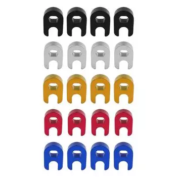 4шт MTB Presta Инструмент для удаления сердечника клапана из алюминия для горного велосипеда красный