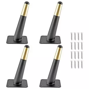 4шт наклонные ножки для мебели конические ножки для мебели прочные ножки для стола и стула 10cm