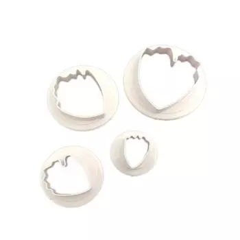 4шт пластиковые пион узор приготовления пищи формы для выпечки кухонный инструмент плесень DIY торт плесень