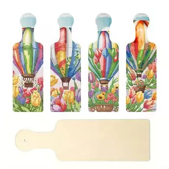 4шт. Поднос для сервировки с бриллиантами в виде воздушного шара для журнального столика LY814