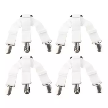 4шт простынь держатель ремни застежка эластичный чехол для матраса одеяла держатель захваты домашнее постельное белье