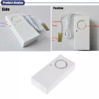 4шт. Сигнализация утечки воды, датчик уровня затопления, датчик перелива, оповещение о домашней безопасности