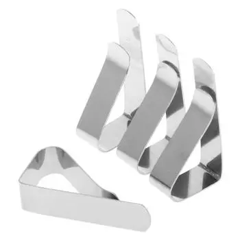 4шт скатерть скатерть зажим зажим держатель для свадьбы из нержавеющей стали