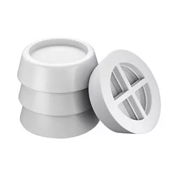 4шт стиральная машина холодильник антивибрационные прокладки сверхмощные противоскользящие коврики чёрный