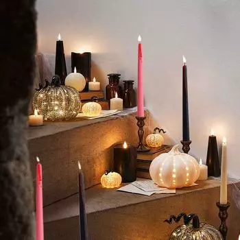 4шт. Свеча «Слезы» Свеча для вечеринки на Хэллоуин Свеча «Слезы» на Хэллоуин Свеча на Хэллоуин Длинная свеча