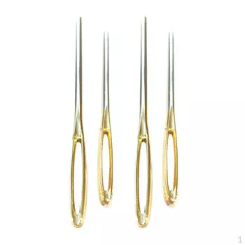 4шт тупая пряжа для ручного квилтинга с большими ушками, вязальщицы DIY