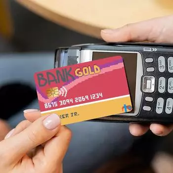 4шт. Виниловые наклейки для кредитных карт, дебетовая карта, транспортная карта, персонализированная банковская карта, защита от царапин и скольжения One Size