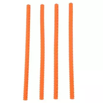 4шт защитная решетка для духовки термостойкая силиконовая кромка подкладка крышка аксессуары для духовки для кухни оранжевый