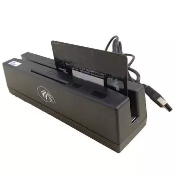 4в1 кредитная карта с магнитной полосой Rfid IC чип Psam считыватель кодировщик писатель Yl160