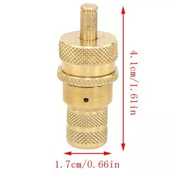 4Wd Outlet Off-Road Автоматический латунный клапан-дефлятор для шин Адаптер 6-30 Psi