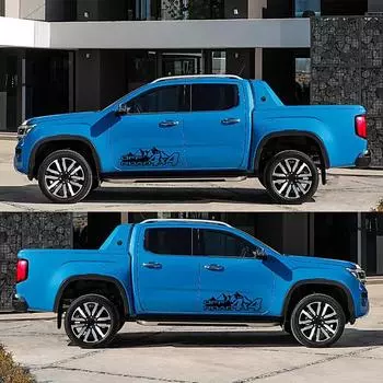 4x4 внедорожный горный грузовик автомобиль наклейка наклейка для пикапа задняя дверь бампер водонепроницаемый грузовик наклейки United States