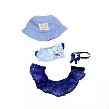 4x6 дюймов кукольная одежда костюм рубашка юбка наряды координация для детей образовательный реквизит