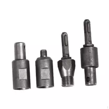 4x адаптера для сверл-конвертеров заменяют квадратные круглые соединители для сада, гаража