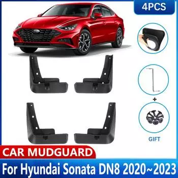 4x автомобильный брызговик для Hyundai Sonata DN8 2022 2023, колесные брызговики, брызговики для крыльев, защита от брызг