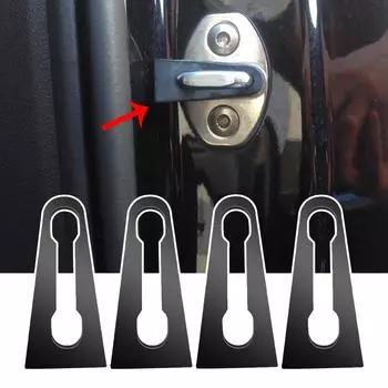 4X автомобильный дверной замок буфер демпфирующий амортизатор для VW Touareg 7P 7L 2003-2011 2012 2013 2014 2015 2016 2017 2018 глушитель