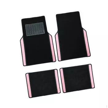 4x автомобильный коврик для пола, автомобильный коврик, простой в использовании, противоскользящий, ПВХ, дышащий, мягкий, прочный, защита от непогоды
