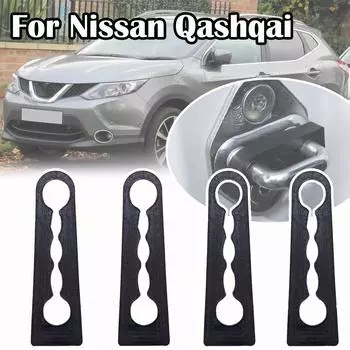 4X автомобильный шумопоглотитель, дверной замок, буфер, демпфирование для Nissan Qashqai J10 J11 2006-2023, запасные аксессуары 4PCS