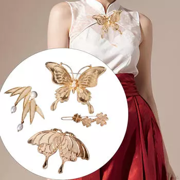 4x Brooch Base with Pin Back Creative DIY Handcraft Setting Metal Making Supplies for