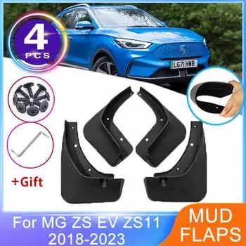 4x брызговик для MG ZS EV ZS11 2018 2022 2023, передние и задние крылья, защита от брызговиков автомобиля