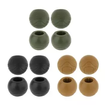 4x чехла для ножек стульев, колпачки для ножек столов, защитные накладки на ножки стульев для кемпинга, складного стула Moon, уличной деревянной мебели для пола зелёный