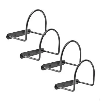 4x Cowboy Hat Rack Holder Wall Mounted Stand for Display Hanger Storage