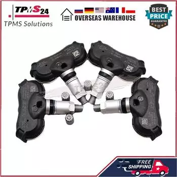 4X ДАТЧИК ДАВЛЕНИЯ В ШИНАХ 52933-2S510 52933-2S500 Для 2016-2025 Kia Sportage 2014-2015 Hyundai Tucson 315 МГц TPMS ДАТЧИК