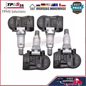4X для CHRYSLER 200 DODGE AVENGER CALIBER JEEP COMPASS 315 МГц ДАТЧИК ДАВЛЕНИЯ ВОЗДУХА В ШИНАХ 56029526AA 68001696AB 68078861AA