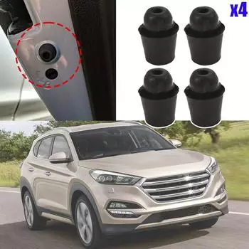 4x для Hyundai Sonata Santa Fe Getz Starex Solaris Creta дверной бампер буферная накладка противоударный резиновый упор 8219128010 черный новый