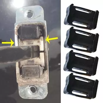 4X для Solaris RB 2011 2012 2013 2014 2015 2016 2017 Ремешок для проверки двери автомобиля Ремкомплект Пробка Демпфирующий зажим Пластик Новый