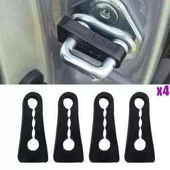 4x для Toyota Prius XW20 XW30 XW50 2003 2004 - 2022 Автоматический дверной замок Демпфер Буфер Шумоподавляющий уплотнитель Демпфирующий протектор НОВЫЙ