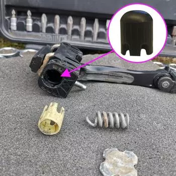 4x для Volvo S80 II 2006 2007 2008 2009 2010 2011 2012 2013 2014 2015 2016 2017 Ремкомплект ограничителя двери, демпфирующий зажим, стопор