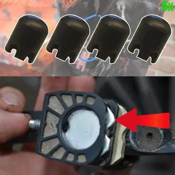 4x для Volvo XC60 I 2008 2009 2010 2011 2012 2013 2014 2015 -2017 Ремкомплект ограничителя двери, демпфирующие зажимы для 2 дверей