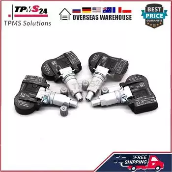 4X ДЛЯ Honda Accord Crosstour Crosstour Jazz IV Qoros 3 433 МГц TPMS ДАТЧИК ДАВЛЕНИЯ ВОЗДУХА В ШИНАХ 42753-TL0-G54 42753-TL0-G520