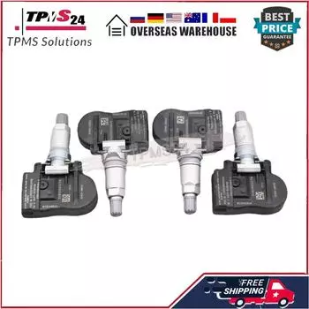 4X ДЛЯ Hyundai Accent Genesis Coupe Santa Fe Sonata Kia Forte Optima 315 МГц TPMS ДАТЧИК ДАВЛЕНИЯ ВОЗДУХА В ШИНАХ 52933-2M000