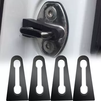 4x дверной замок автомобиля, звукоизоляционный демпфер, буфер для A3 A4 A6 A8 Q3 Q5 Q7 Q7, салон автомобиля, звукоизоляционная пробка, скрип, шум, тихий