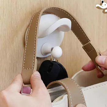 4x Hat Double Hooks Racks Multifunctional Fashion Hangers Organizer for Shoulder Bag Scarf