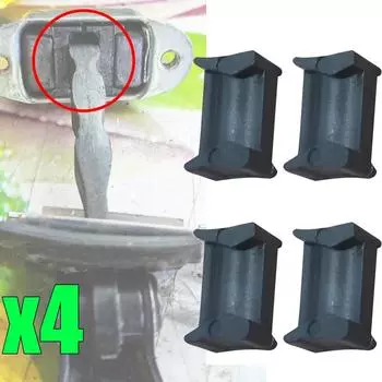 4X комплект для ремонта ограничителя передней/задней двери автомобиля, стопорный амортизирующий зажим для Skoda Fabia Mk1 6Y 1999 2000 – 2008 Fabia Combi Mk1