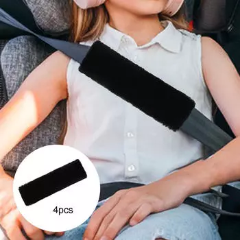 4x накладки на ремни безопасности автомобиля для взрослых и детей, защитные ремни безопасности, авточехлы