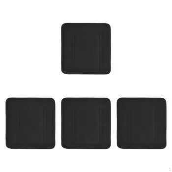 4x наматрасник для лестницы двухъярусной кровати с 8 регулируемыми ремнями-липучками, чехол 10x10 дюймов