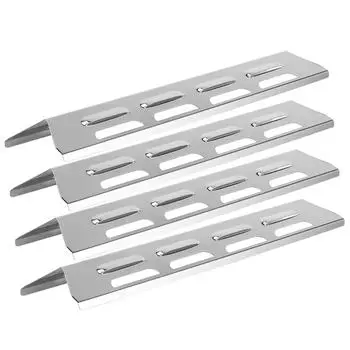 4X Нержавеющая сталь Гриль Духовка Нагревает Пластину Комплект Трубок Для Барбекю Антипригарная Горелка Износостойкая Экономия Труда Для Кемпинга