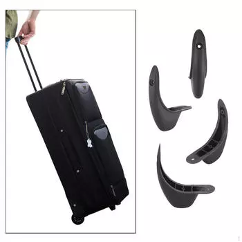 4x подушечки для ножек багажа, угловые запасные части, нижние шпильки для основания чемодана