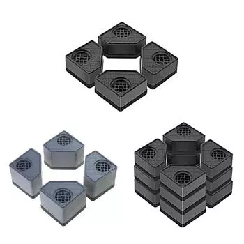 4x Повышенная антивибрационная подушка для стиральной машины, простая в установке